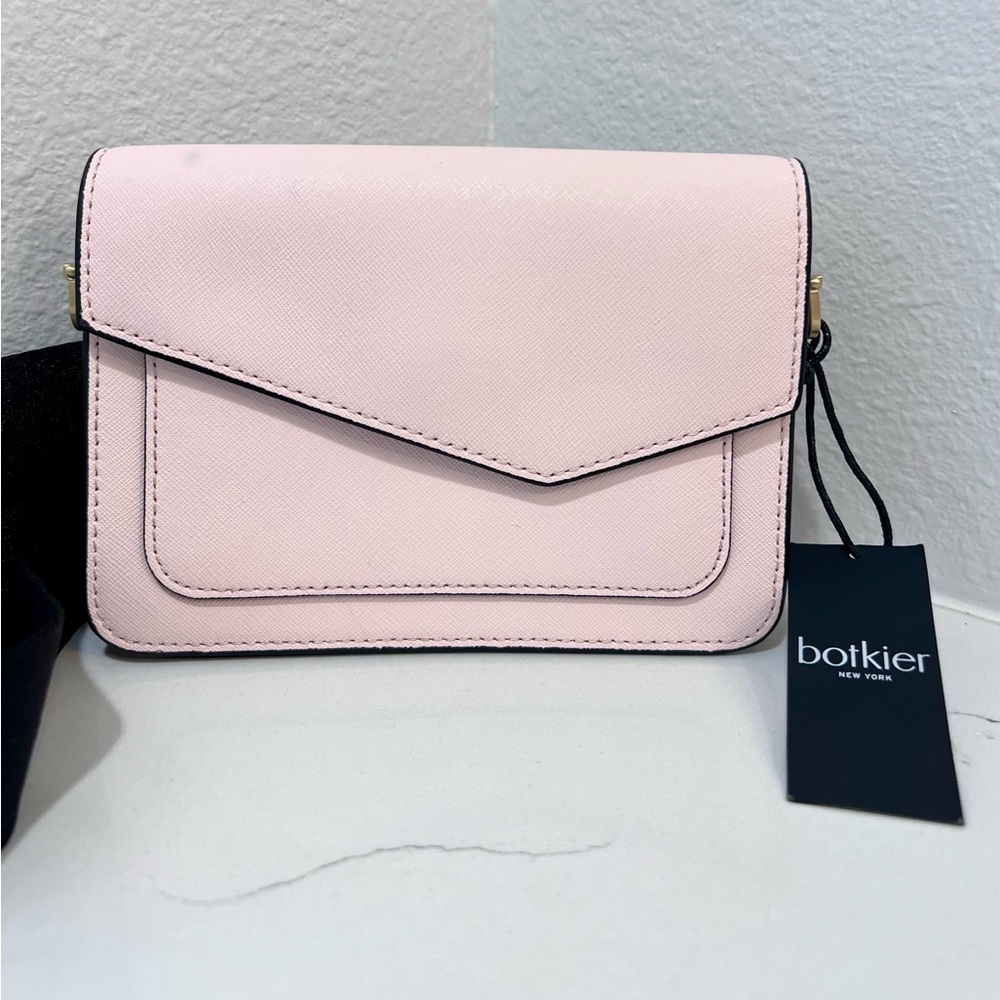 Botkier Cobble Hill Leather Belt Bag Crossbody Shell Pink NWT Convertible